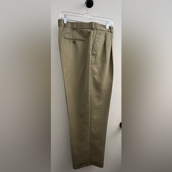 Perry Ellis Portfolio Pants. Pleated, Khaki, 36x30 New with tags comfort waist - Picture 12 of 12